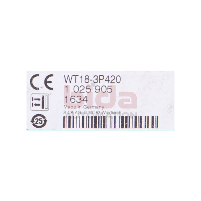 Sick WT18-3P420 (1025905) Reflexions-Lichtschranke 10-30V