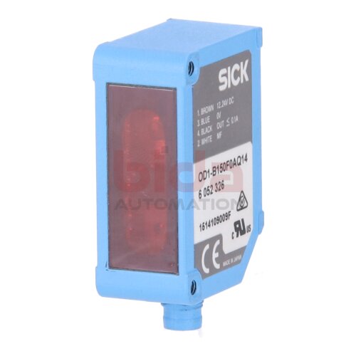 SICK OD1-B150F0AQ14 (6052326)Reflexions-Lichtschranke/Retro-reflective photoelectric sensor OD-Mini 12-24V