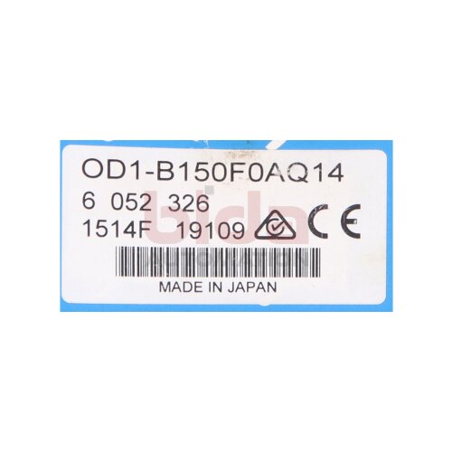 SICK OD1-B150F0AQ14 (6052326)Reflexions-Lichtschranke/Retro-reflective photoelectric sensor OD-Mini 12-24V