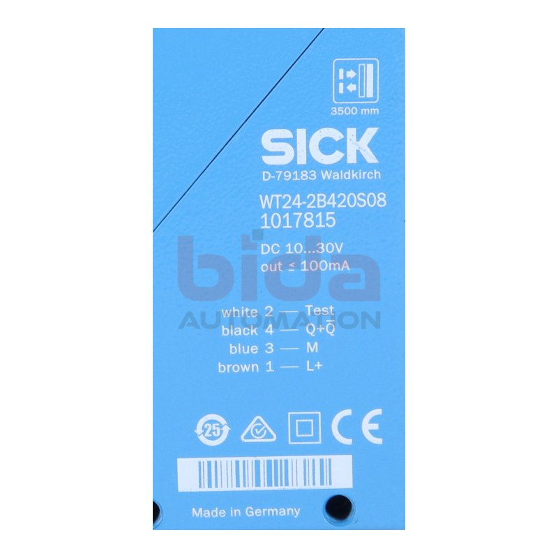 Sick WT24-2B420S08 (1017815) Lichtschranke / light barrier 10-30V