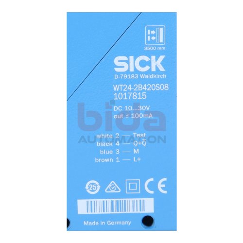 Sick WT24-2B420S08 (1017815) Lichtschranke / light barrier 10-30V