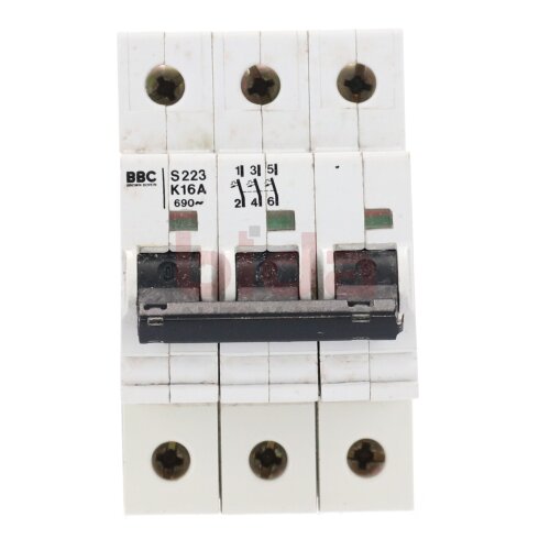 ABB S 223 K16A Sicherungsautomat automatic circuit breaker