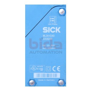 Sick WL34-V240 (1019244) Lichtschranke / light barrier...