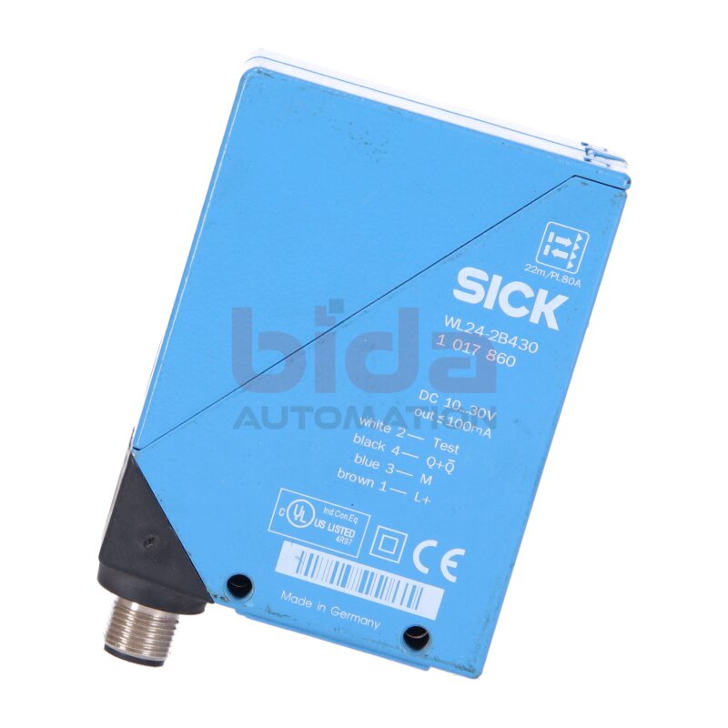Sick WL24-2B430 (1017860) Reflexions-Lichtschranke/ relection light barrier 10-30V