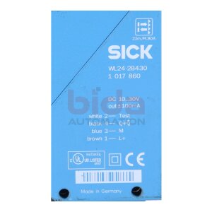 Sick WL24-2B430 (1017860) Reflexions-Lichtschranke/...