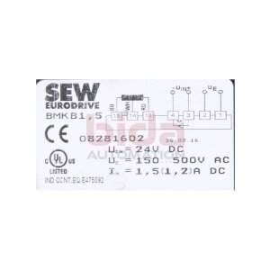 SEW 08281602 Bremssteuerungsmodul / Brake control module 24V