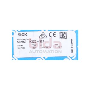 SICK SRM50-HXZ0-S24 MOTOR FEEDBACK SYSTEMS ROTARY...