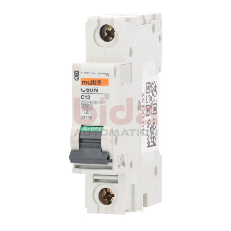 Merlin Gerlin C60N C13 Leitungsschutzschalter circuit breaker 230/400V