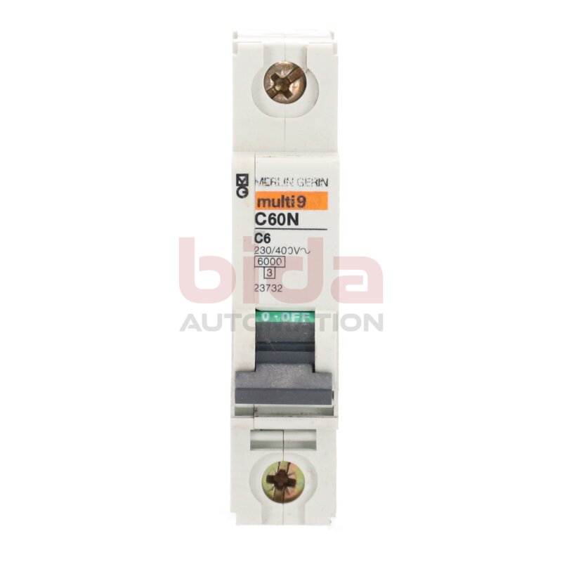 Merlin Gerlin C60N C6 Leistungsschutzschalter Circuit Breaker  230-400V