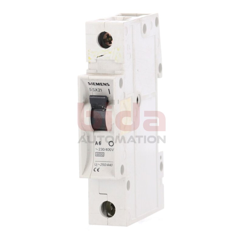 Siemens 5 SX21 A6 / 5SX21  Leitungsschutzschalter circuit breaker 230/400V