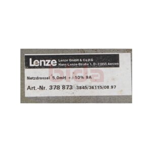Lenze 378 873 Netzdrossel / Line Reactor