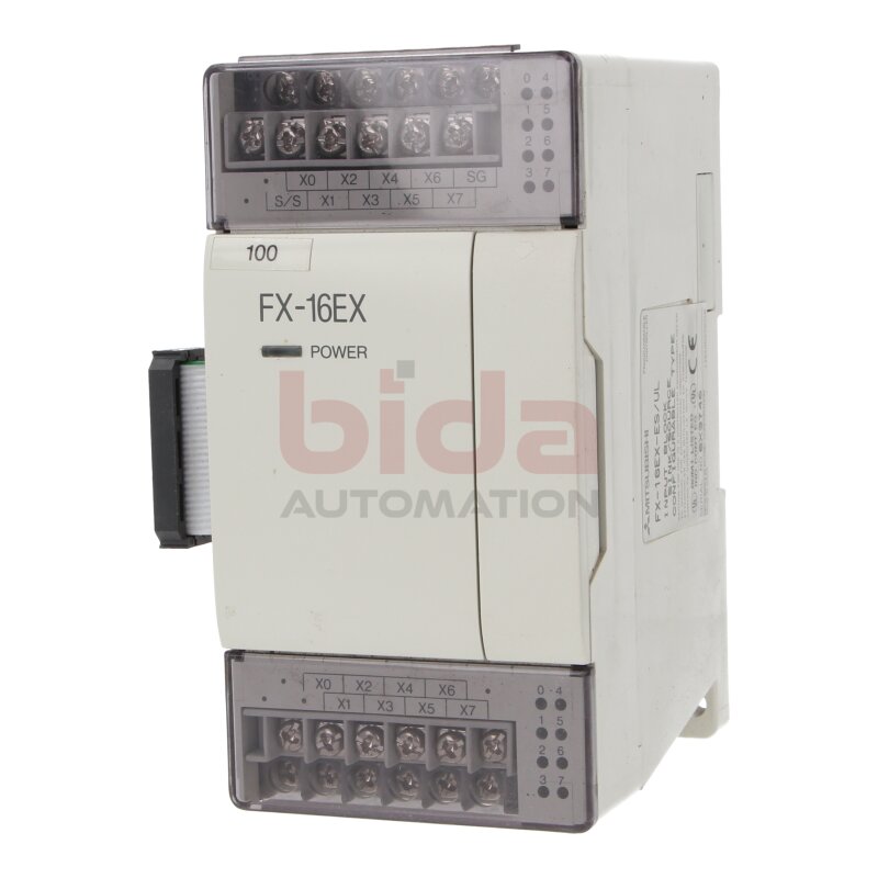 Mitsubishi FX-16EX-ES/UL Erweiterungsmodul Programmierbare Steuerung / Expansion Module INPUT BLOCK SINK/SOURCE CONFIGURABLE TYPE PROGRAMMABLE CONTROLLER