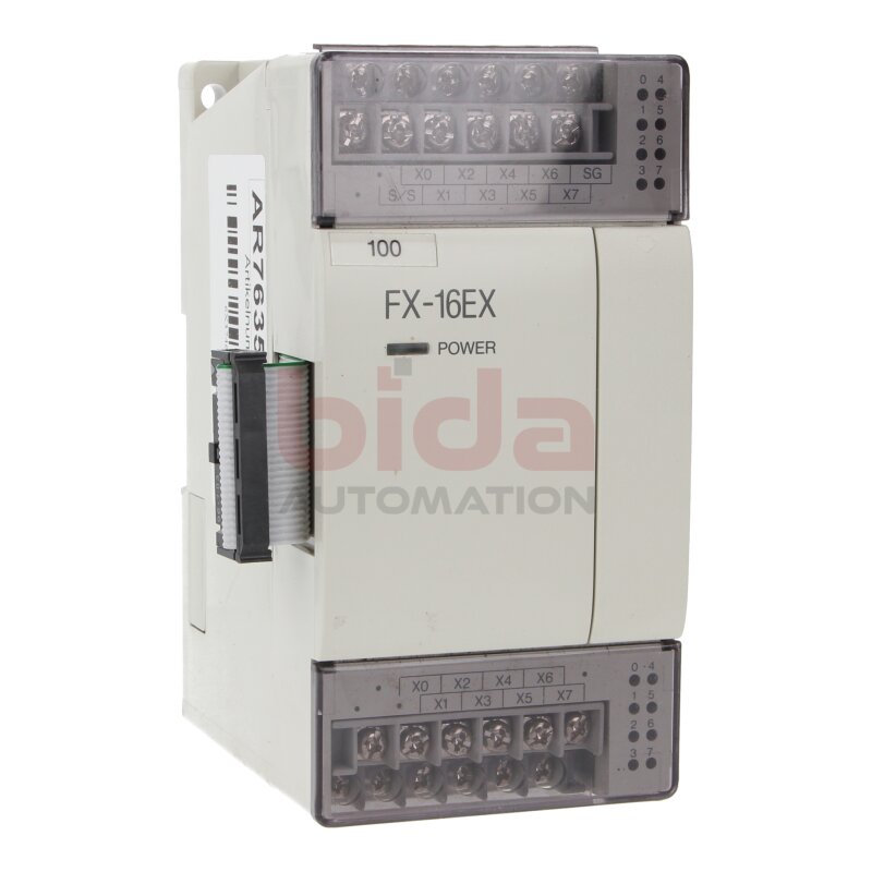 Mitsubishi FX-16EX-ES/UL Erweiterungsmodul Programmierbare Steuerung / Expansion Module INPUT BLOCK SINK/SOURCE CONFIGURABLE TYPE PROGRAMMABLE CONTROLLER