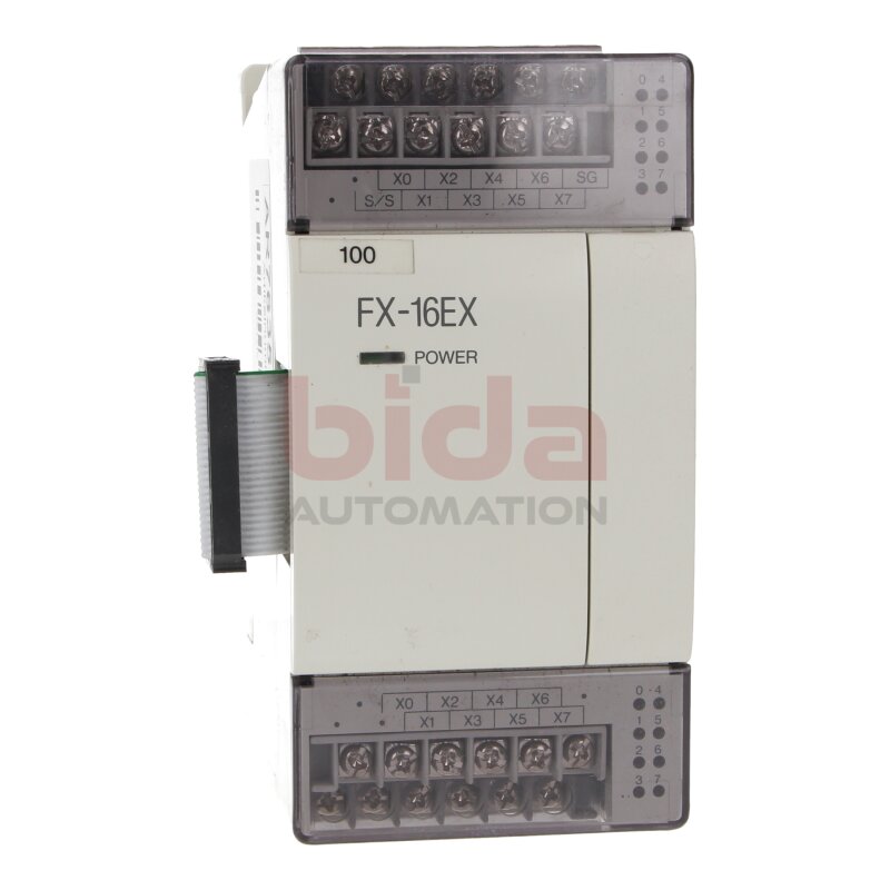 Mitsubishi FX-16EX-ES/UL Erweiterungsmodul Programmierbare Steuerung / Expansion Module INPUT BLOCK SINK/SOURCE CONFIGURABLE TYPE PROGRAMMABLE CONTROLLER