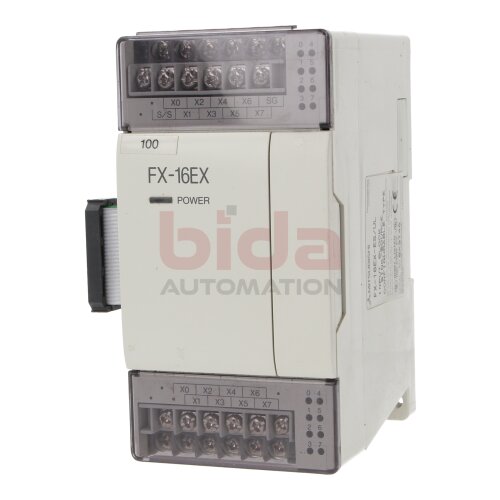 Mitsubishi FX-16EX-ES/UL Erweiterungsmodul Programmierbare Steuerung / Expansion Module INPUT BLOCK SINK/SOURCE CONFIGURABLE TYPE PROGRAMMABLE CONTROLLER