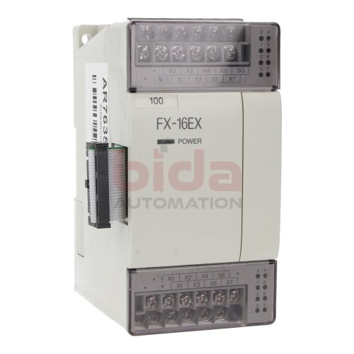 Mitsubishi FX-16EX-ES/UL Erweiterungsmodul Programmierbare Steuerung / Expansion Module INPUT BLOCK SINK/SOURCE CONFIGURABLE TYPE PROGRAMMABLE CONTROLLER