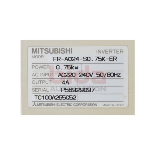 Mitsubishi Freqrol-A024 FR-A024-S0.75K-ER Frequenzumrichter / Inverter