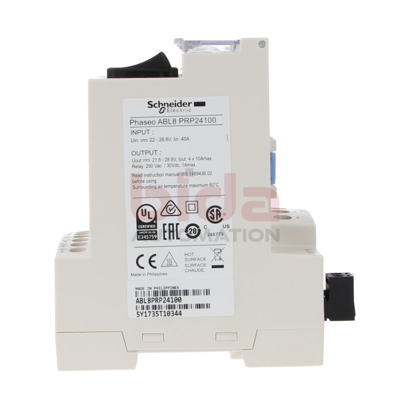 Schneider Electric ABL8PRP24100 Elektronisches Schutzmodul Electronic protection module Modicon