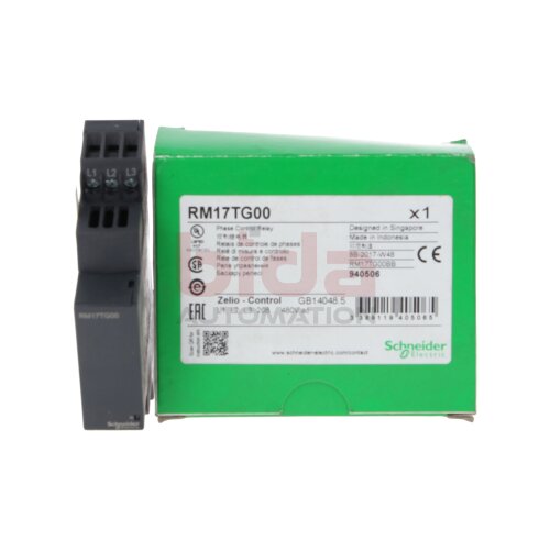Schneider Electric/Telemecanique RM17TG00 Netz&uuml;berwachung Phasenfolge / -ausfall Network monitoring phase sequence / failure detection
