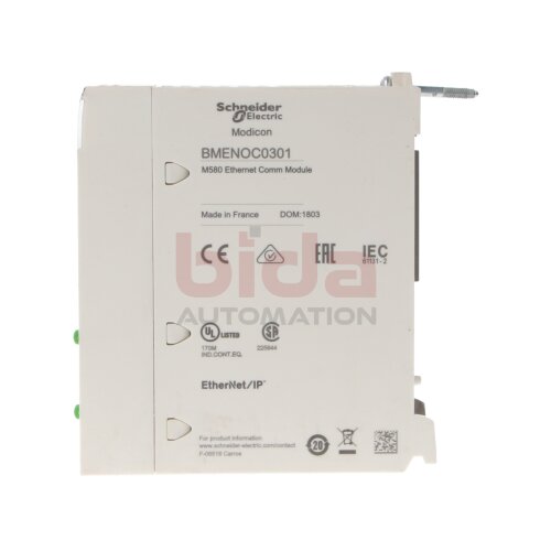 Schneider Electric BMEN0C0301 Ethernet-Modul network ethernet module Modicon M580