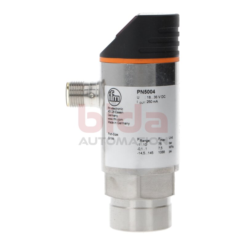 ifm electronic PN5004 Elektronischer Drucksensor mit Display / Electronic Pressure Sensors with Display