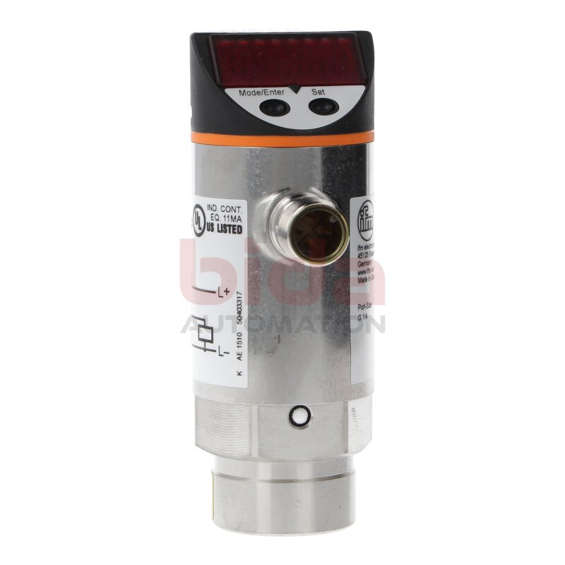 ifm electronic PN5004 Elektronischer Drucksensor mit Display / Electronic Pressure Sensors with Display