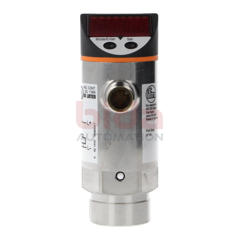 ifm electronic PN5004 Elektronischer Drucksensor mit Display / Electronic Pressure Sensors with Display