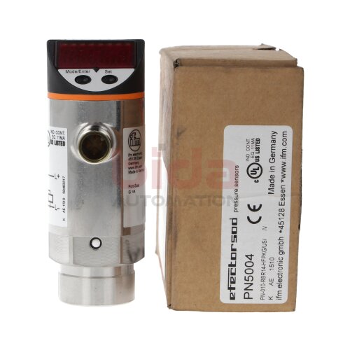 ifm electronic PN5004 Elektronischer Drucksensor mit Display / Electronic Pressure Sensors with Display