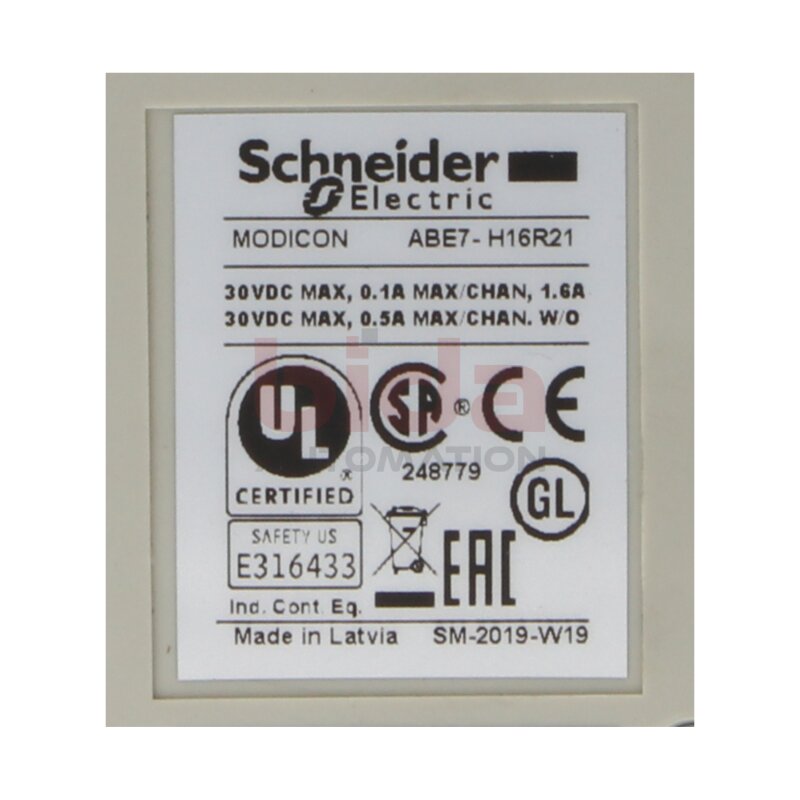 Schneider Electric ABE7H16R21 Passiver Klemmenblock Passive terminal block