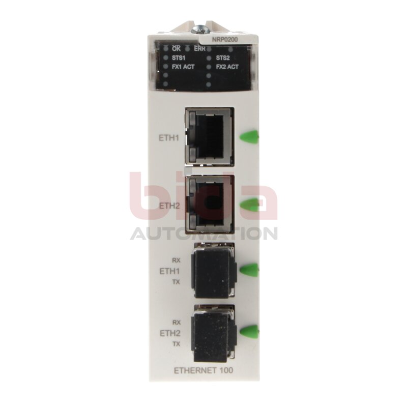 Schneider Electric BMXNRP0200 Glasfaser-Konverter Fiber Converter MM/LC 2CH