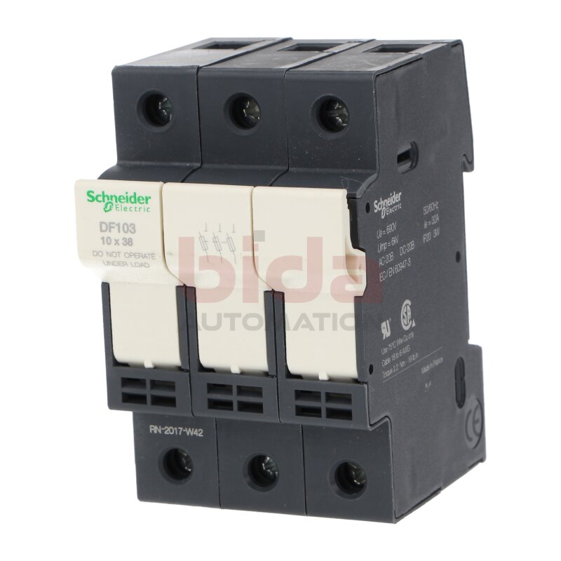 Schneider Electric DF103 TeSys 940724 Sicherungshalter / Fuse holder