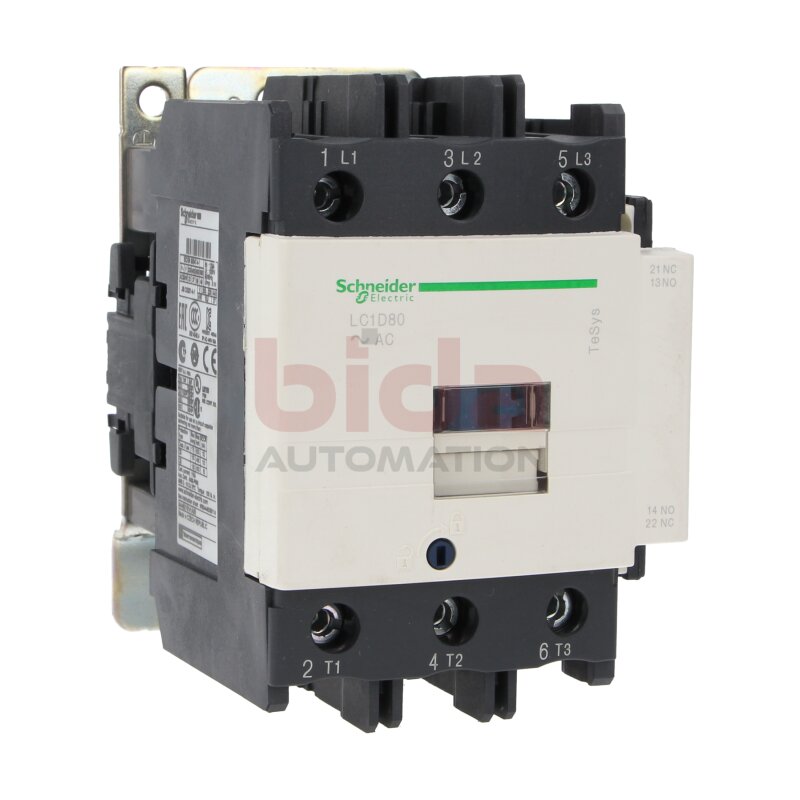 Schneider Electric Telemecanique LC1D80V7 TeSys Leistungssch&uuml;tz / Contractor