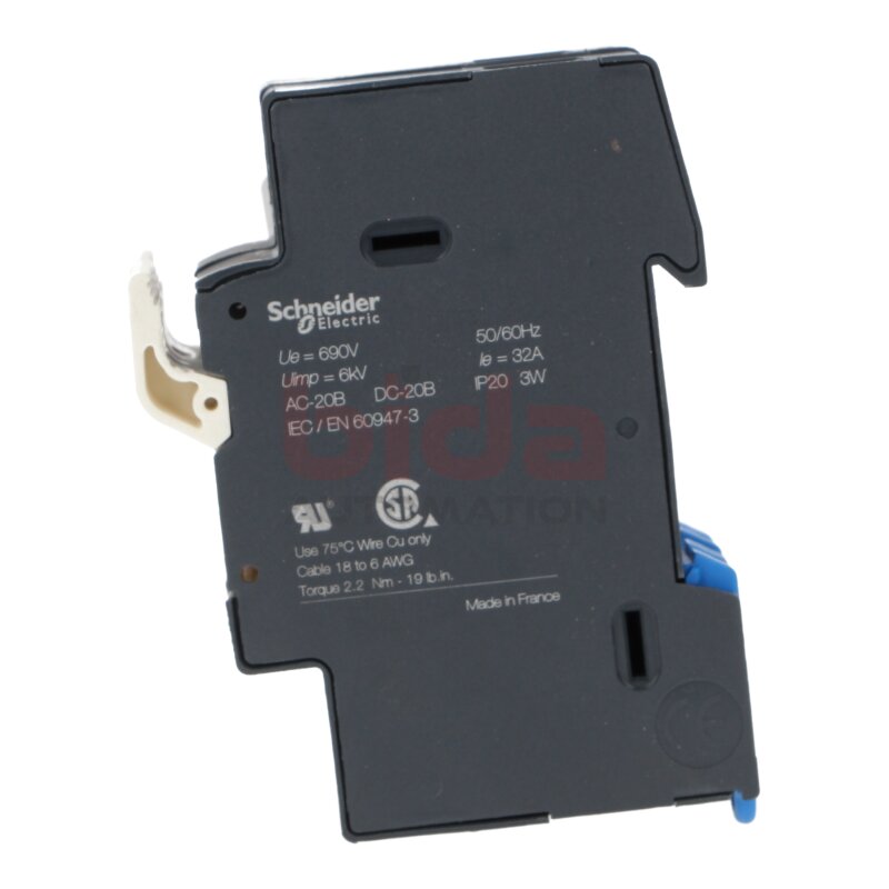 Schneider Electric DF102 Sicherungshalter  TeSys 2p 32A fuse holder