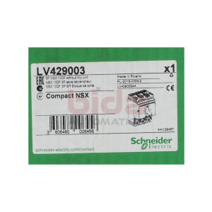 Schneider Electric LV429003 Grundschalter circuit breaker...