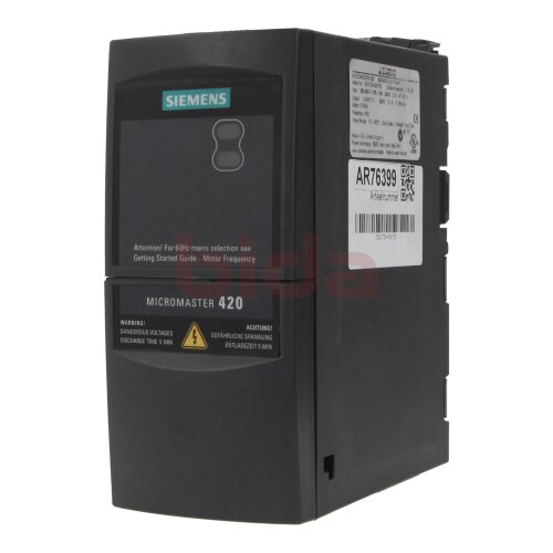 Siemens 6SE6420-2UD17-5AA1 Micromaster Frequenzumrichter Umrichter Frequency Converter
