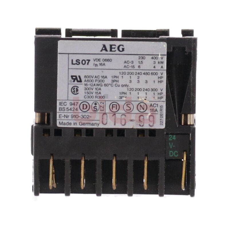 AEG LS07 10E Sch&uuml;tz Contector 400V 4A