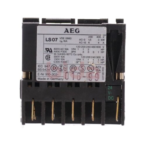 AEG LS07 10E Sch&uuml;tz Contector 400V 4A