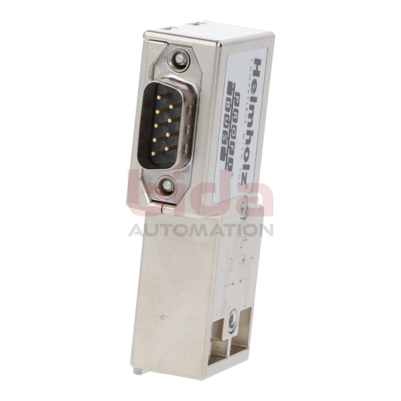 Helmholz 700-972-0BB50 PROFIBUS Stecker 90&deg; Busanschluss Stecker Bus Connector