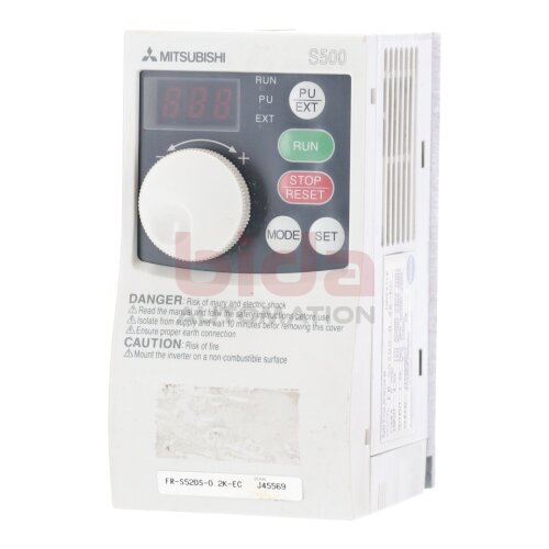 Mitsubishi FR-S520S-0. 2K-EC Frequenzumrichter Frequency Converter 200-240V