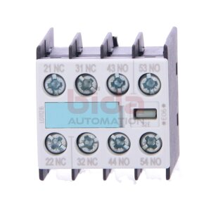 Siemens 3RH1911-1HA22 Hilfsschalterblock Auxiliary switch...