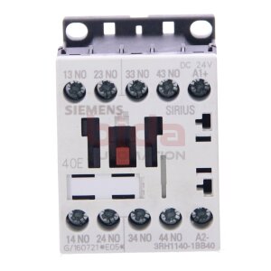 Siemens 3RH1140-1BB40 / 3RH1 140-1BB40 Hilfsschütz /...