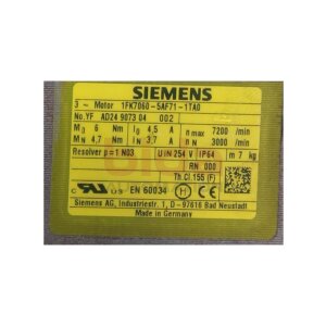 Siemens 1FK7060-5AF71-1TA0 / 1FK7 060-5AF71-1TA0...