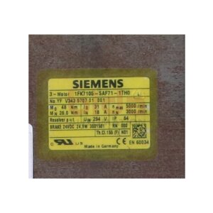 Siemens 1FK7105-5AF71-1TH0 / 1FK7 105-5AF71-1TH0...