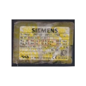 Siemens 1FK7103-5AF71-1TG0 SIMOTICS S Synchron-Servomotor