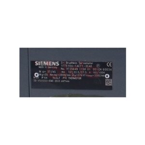 Siemens 1FT5104-1AC71-3EA0 / 1FT5 104-1AC71-3EA0...