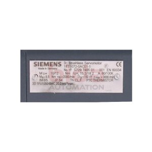 Siemens 1FT5072-0AC01-1 / 1FT5 072-0AC01-1 AC-VSA-Motor...