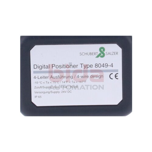 SCHUBERT&amp;SALZER 8049-4 Digitaler Stellungsregler Digital Positioner