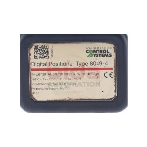 Schubert & Salzer 8049-4 Digitaler Stellungsregler...