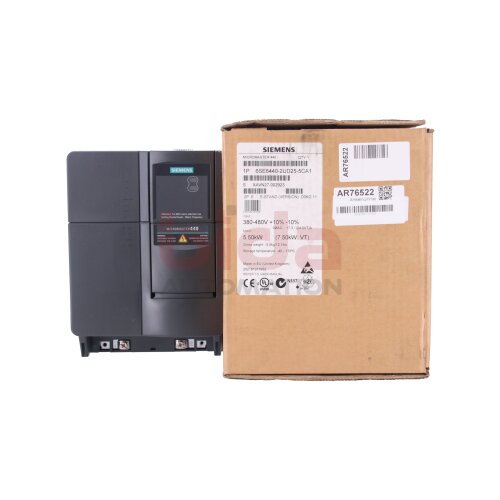 Siemens 6SE6440-2UD25-5CA1 Frequenzumrichter Frequency Converter 6SE6 440-2UD25-5CA1
