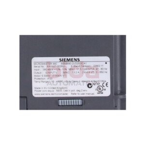 Siemens 6SE6440-2UD25-5CA1 Frequenzumrichter Frequency...